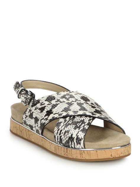 michael kors flat shoes review|michael kors snakeskin flats.